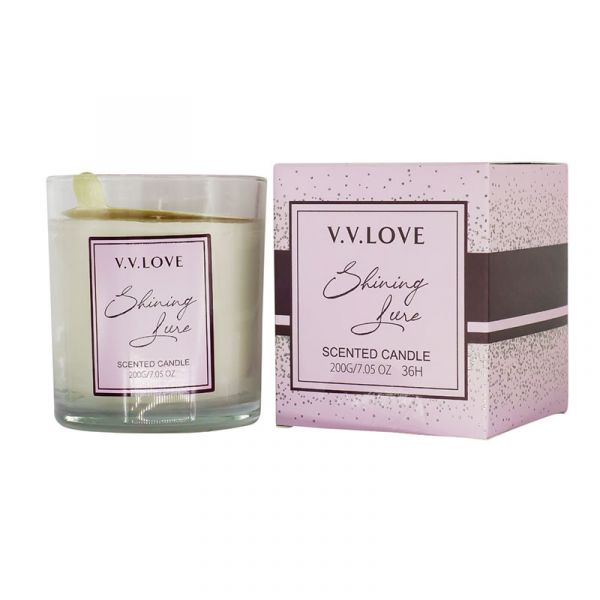 Scented candle VV Love Shining Fure